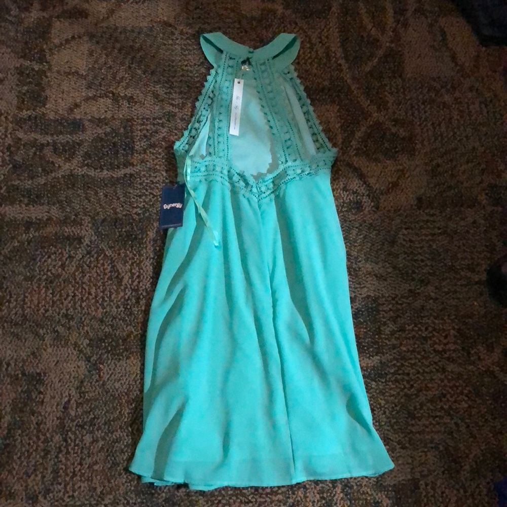 Teal/Green boutique dress